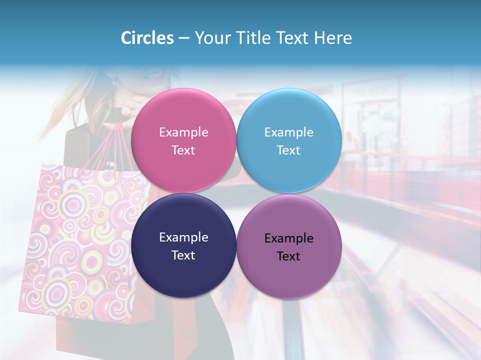 Consumer Mall Consumerism PowerPoint Template