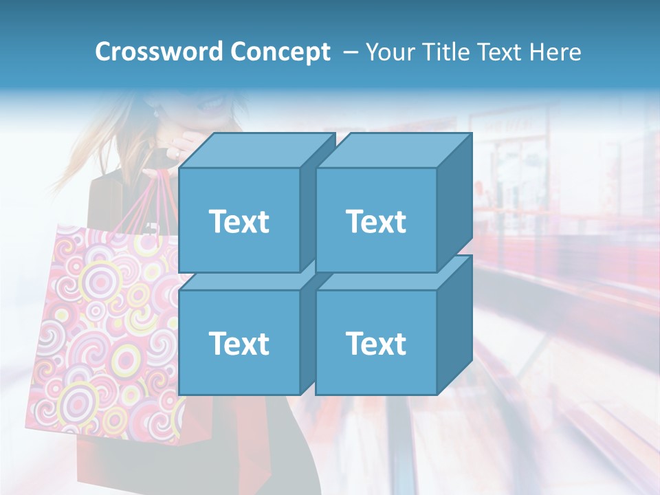 Consumer Mall Consumerism PowerPoint Template