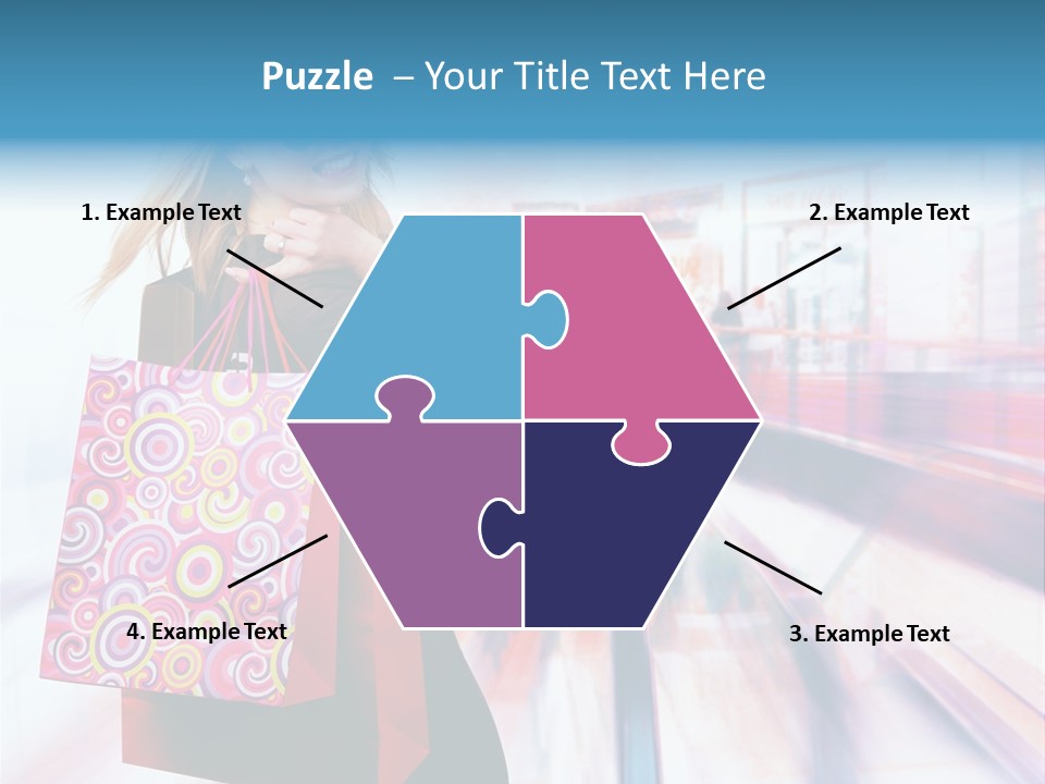 Consumer Mall Consumerism PowerPoint Template