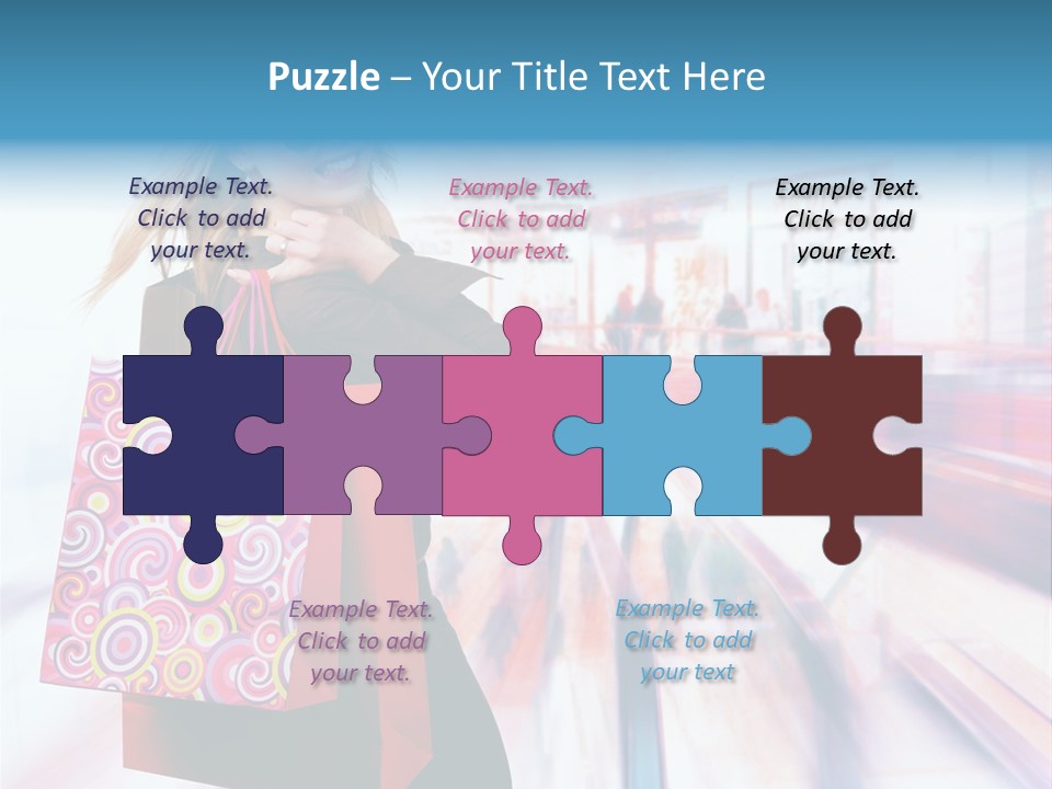 Consumer Mall Consumerism PowerPoint Template