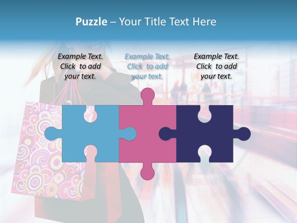Consumer Mall Consumerism PowerPoint Template