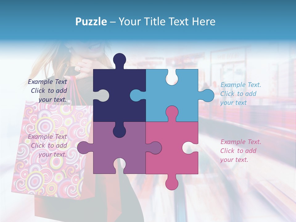 Consumer Mall Consumerism PowerPoint Template