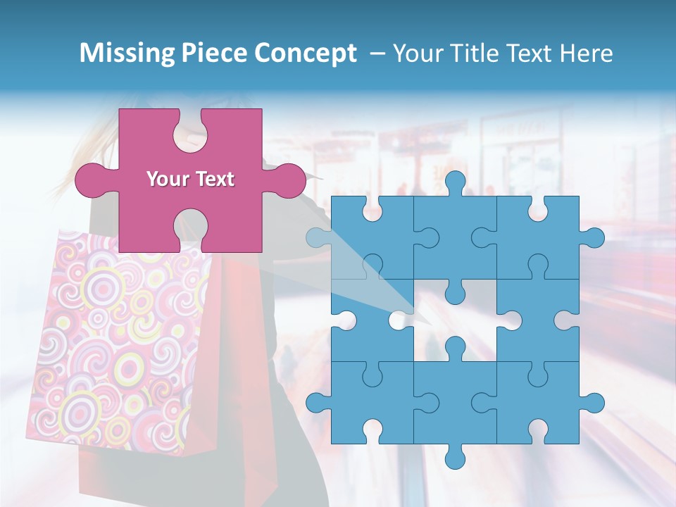 Consumer Mall Consumerism PowerPoint Template