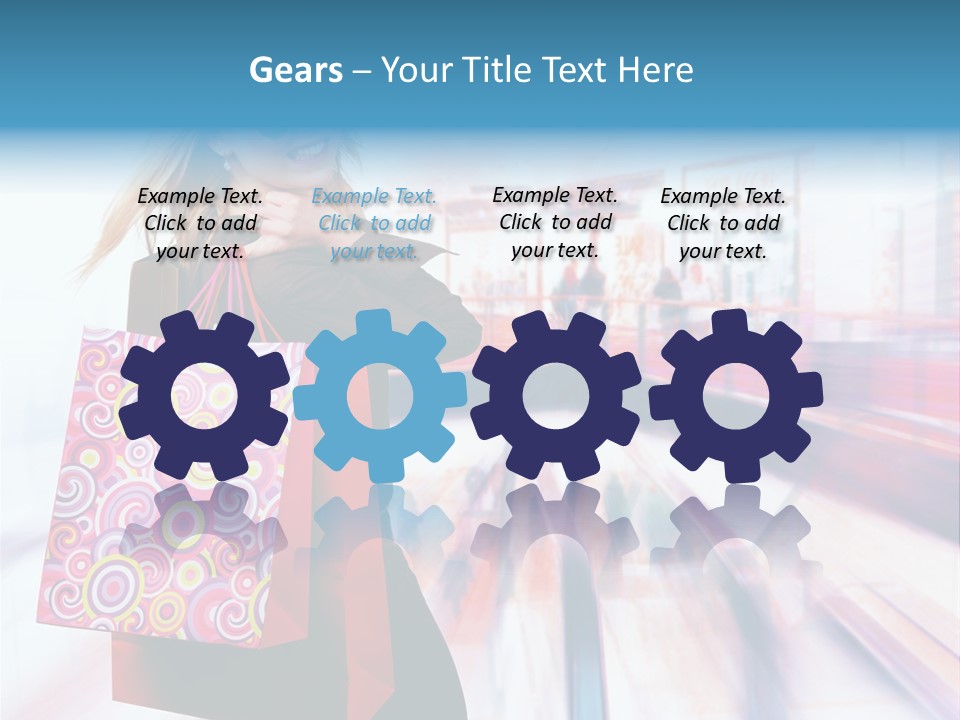 Consumer Mall Consumerism PowerPoint Template