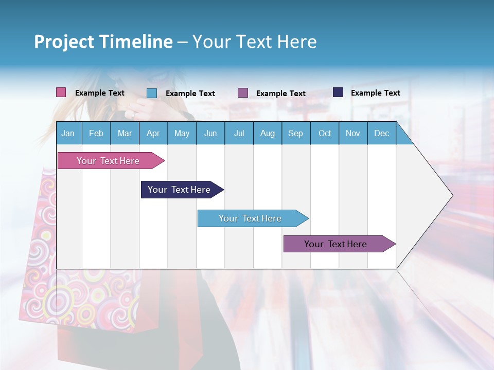 Consumer Mall Consumerism PowerPoint Template