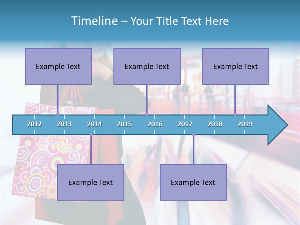 Consumer Mall Consumerism PowerPoint Template
