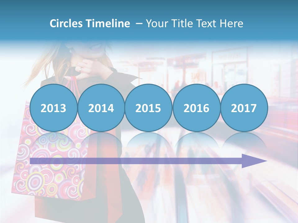 Consumer Mall Consumerism PowerPoint Template