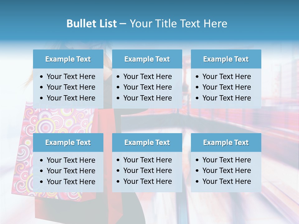 Consumer Mall Consumerism PowerPoint Template