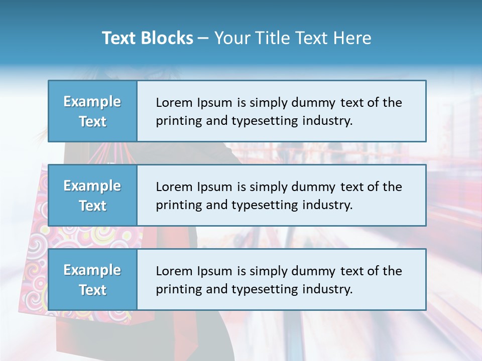 Consumer Mall Consumerism PowerPoint Template