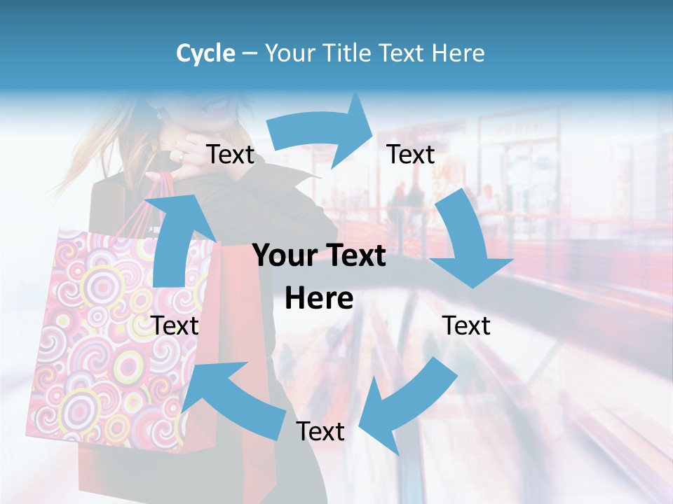 Consumer Mall Consumerism PowerPoint Template