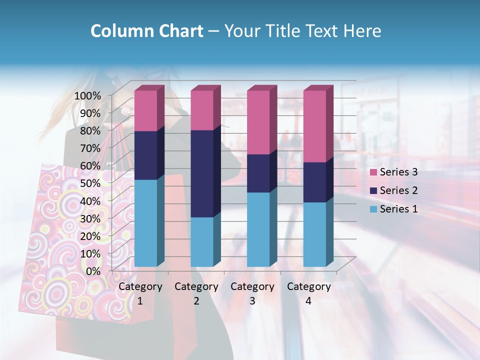 Consumer Mall Consumerism PowerPoint Template