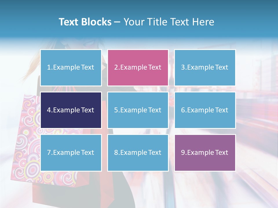 Consumer Mall Consumerism PowerPoint Template