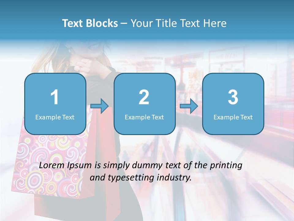 Consumer Mall Consumerism PowerPoint Template