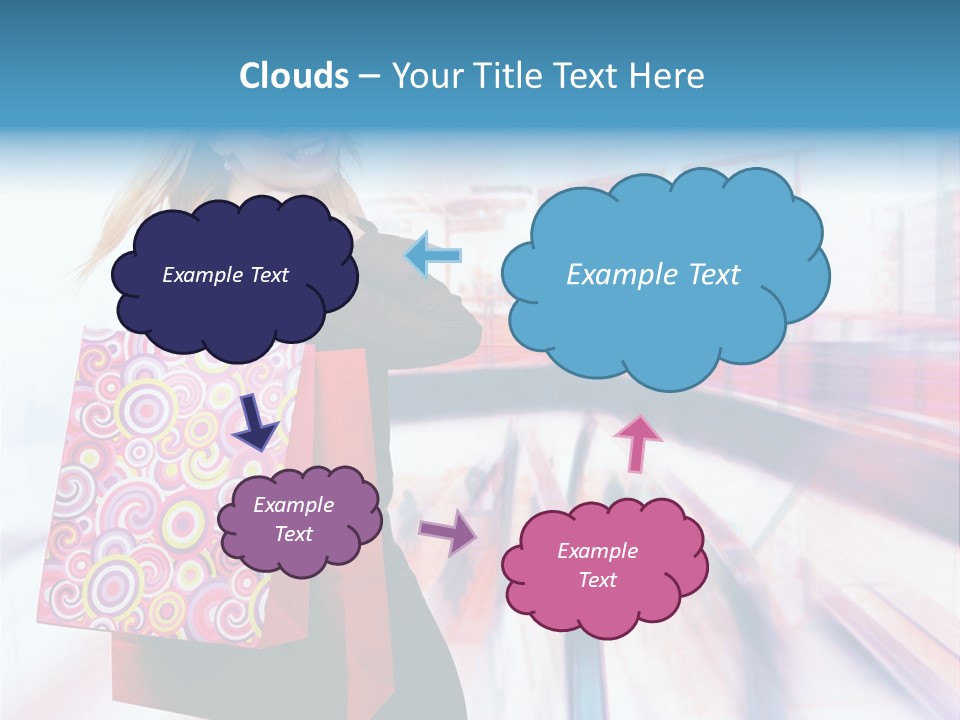 Consumer Mall Consumerism PowerPoint Template