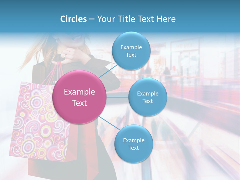 Consumer Mall Consumerism PowerPoint Template