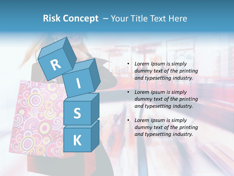 Consumer Mall Consumerism PowerPoint Template