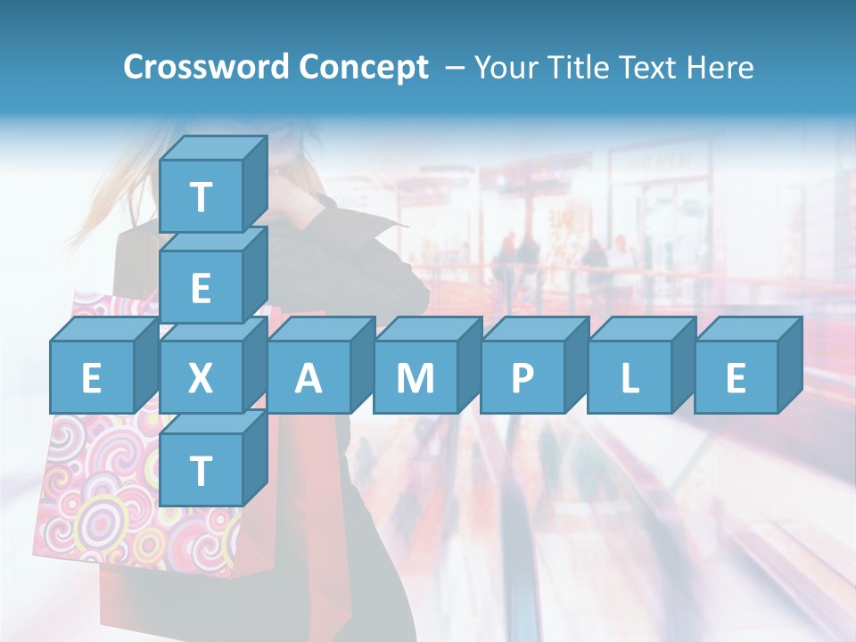 Consumer Mall Consumerism PowerPoint Template