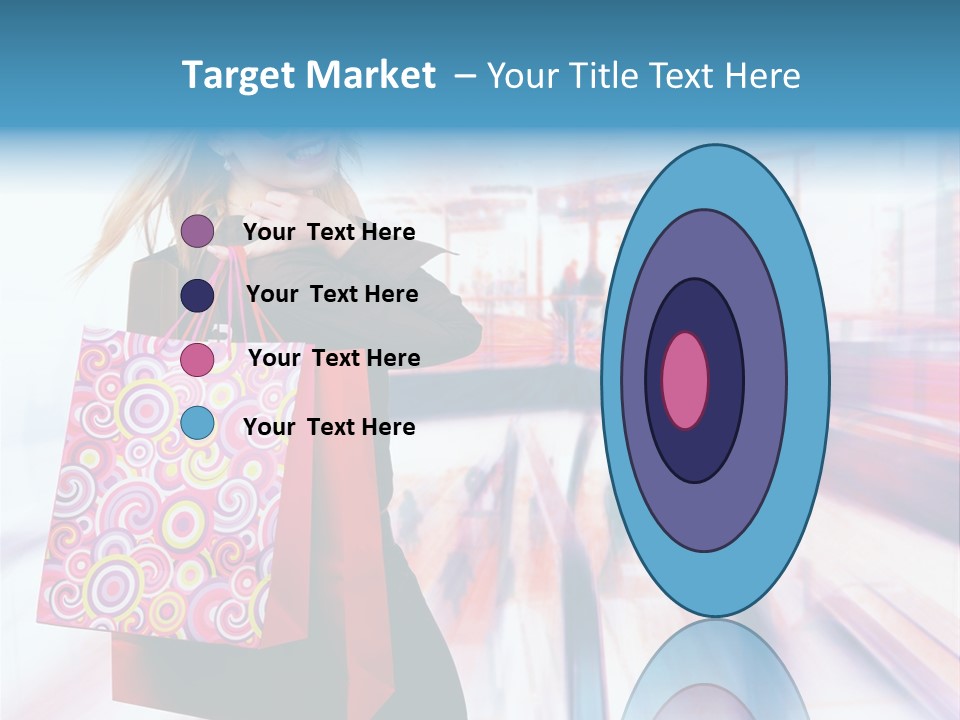 Consumer Mall Consumerism PowerPoint Template