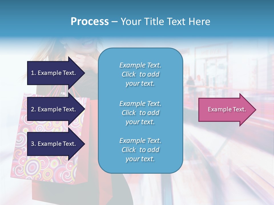 Consumer Mall Consumerism PowerPoint Template