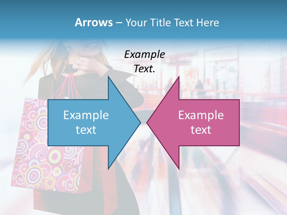 Consumer Mall Consumerism PowerPoint Template