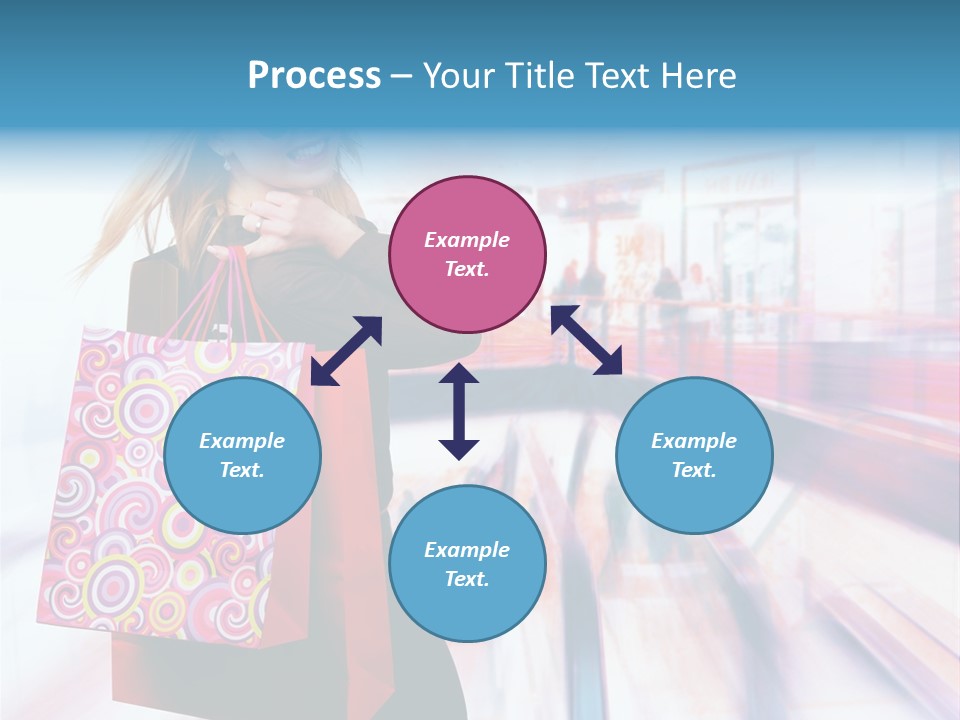 Consumer Mall Consumerism PowerPoint Template