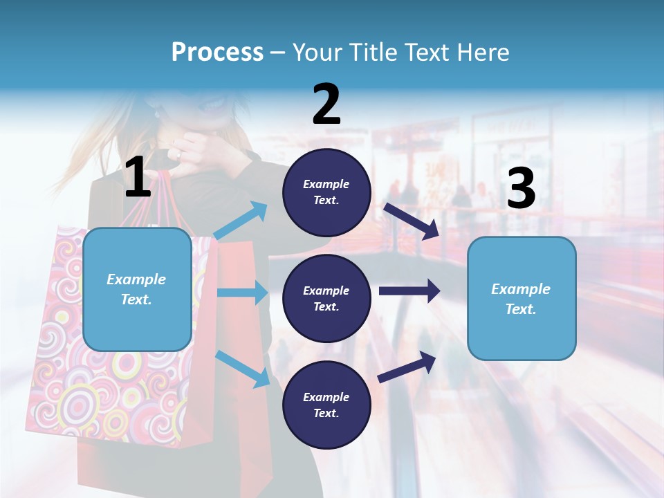 Consumer Mall Consumerism PowerPoint Template