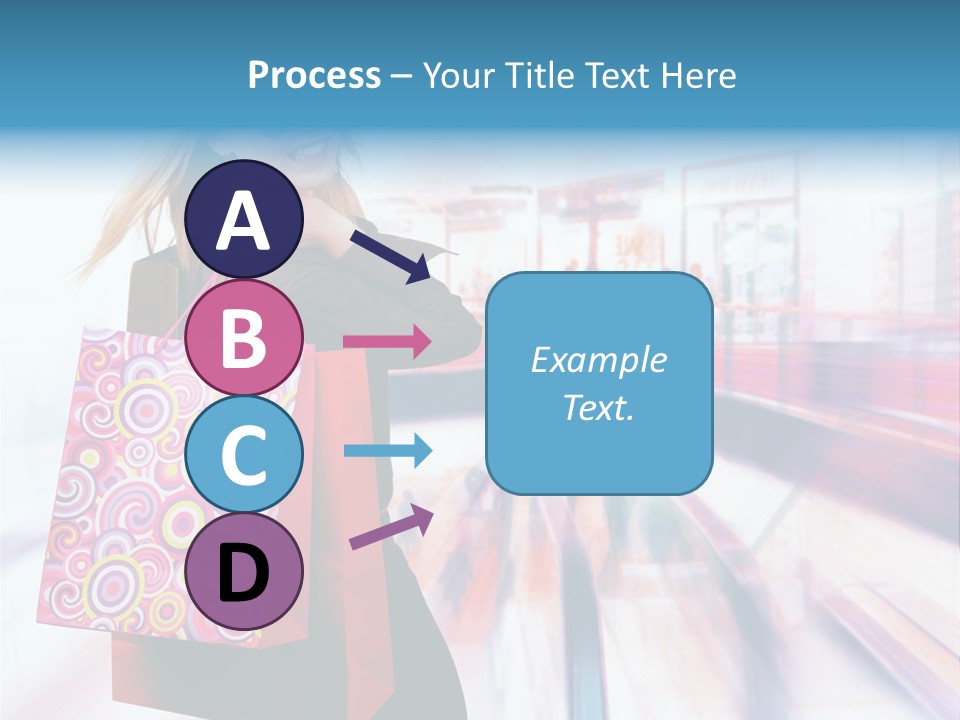 Consumer Mall Consumerism PowerPoint Template