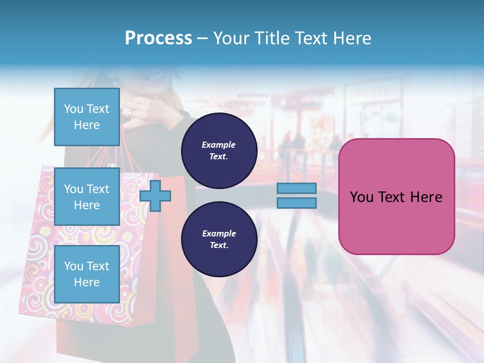 Consumer Mall Consumerism PowerPoint Template