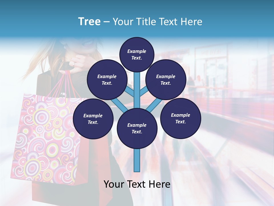 Consumer Mall Consumerism PowerPoint Template