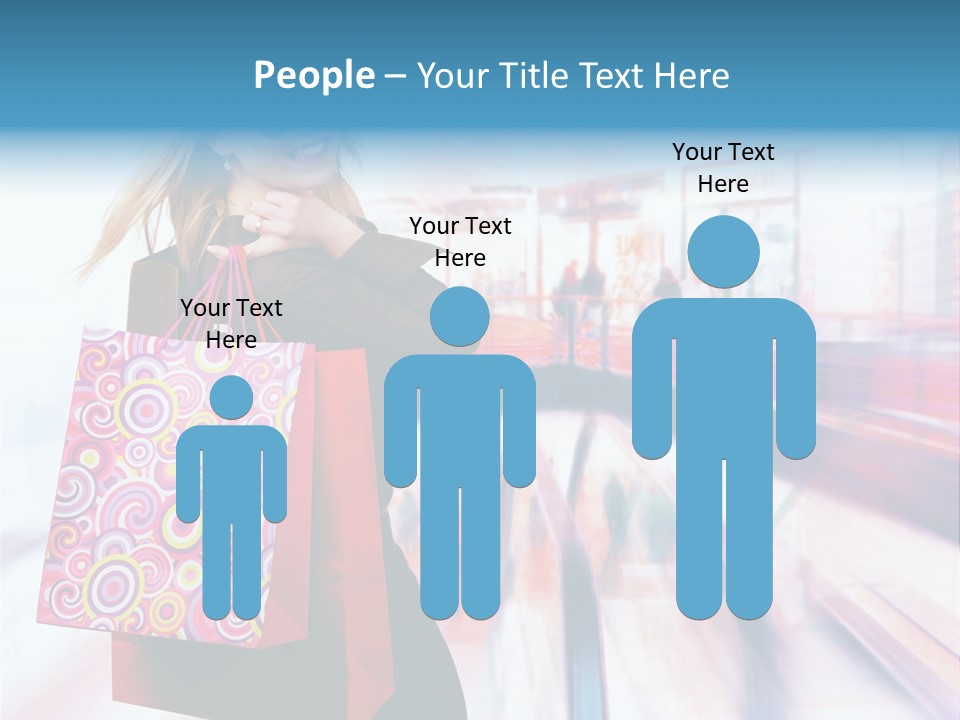 Consumer Mall Consumerism PowerPoint Template