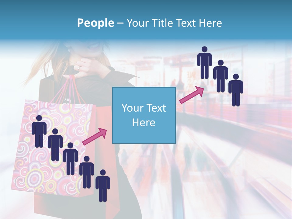 Consumer Mall Consumerism PowerPoint Template