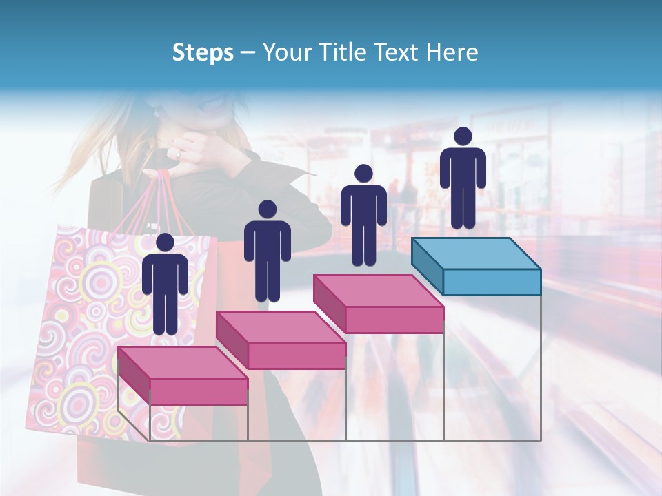 Consumer Mall Consumerism PowerPoint Template