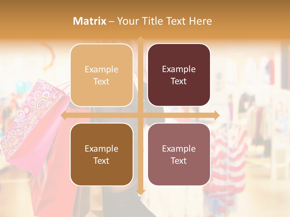 Retail Blond Attractive PowerPoint Template