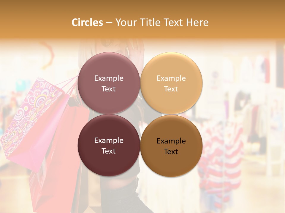 Retail Blond Attractive PowerPoint Template