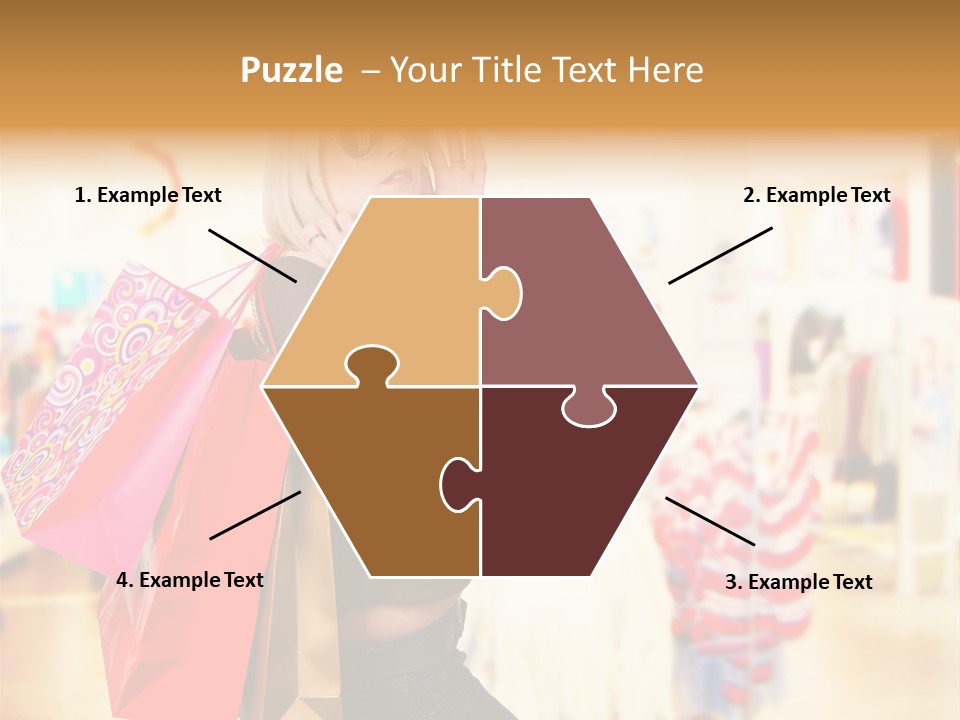 Retail Blond Attractive PowerPoint Template