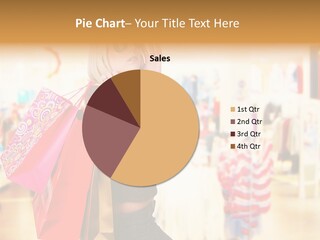 Retail Blond Attractive PowerPoint Template