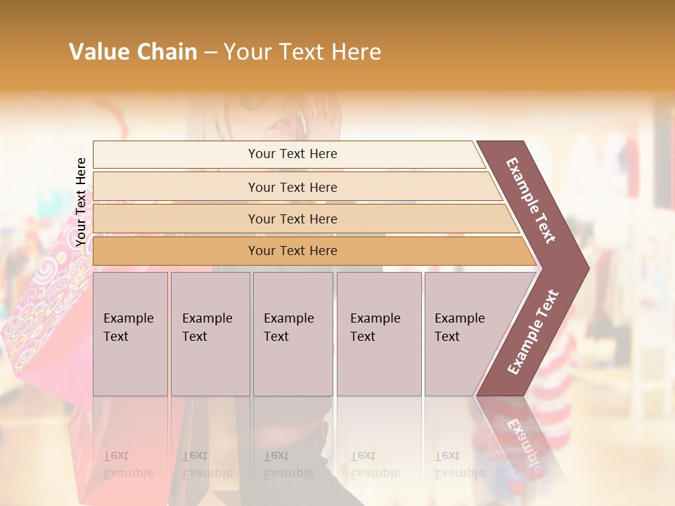 Retail Blond Attractive PowerPoint Template