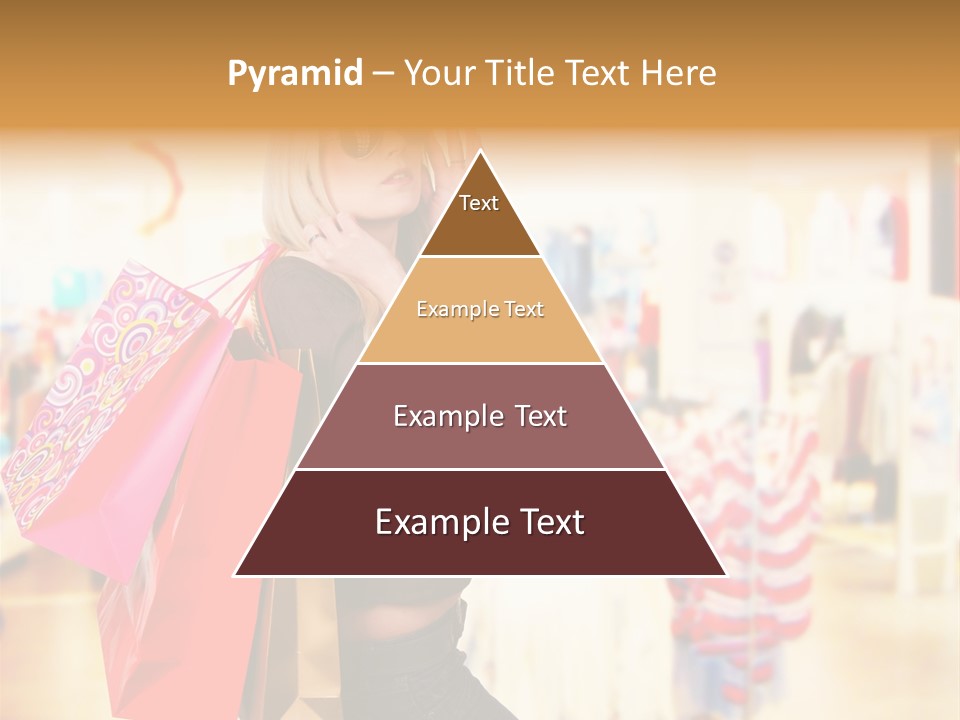 Retail Blond Attractive PowerPoint Template