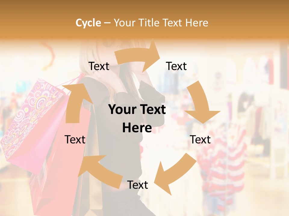 Retail Blond Attractive PowerPoint Template