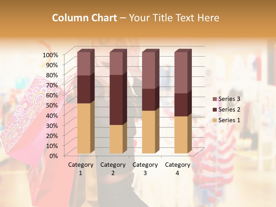 Retail Blond Attractive PowerPoint Template