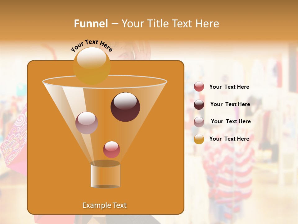 Retail Blond Attractive PowerPoint Template