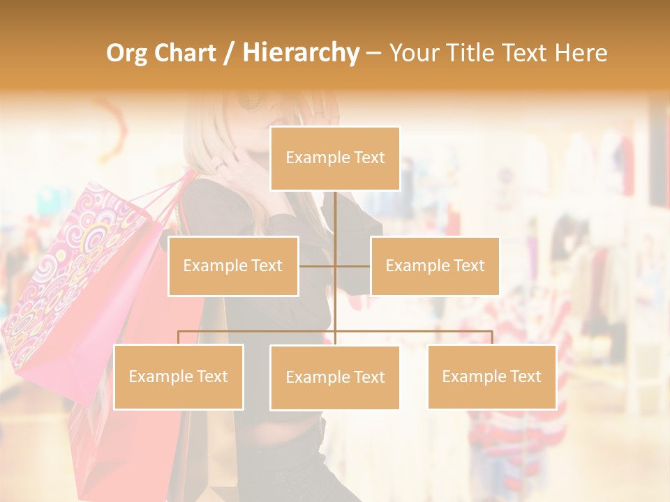 Retail Blond Attractive PowerPoint Template