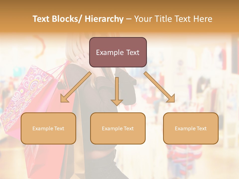 Retail Blond Attractive PowerPoint Template