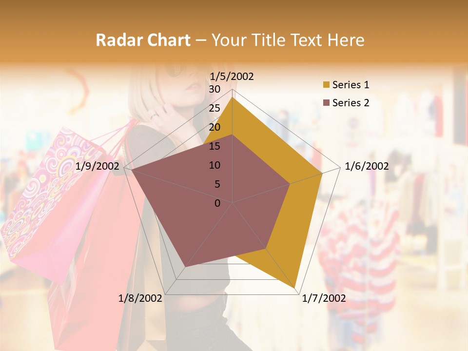 Retail Blond Attractive PowerPoint Template