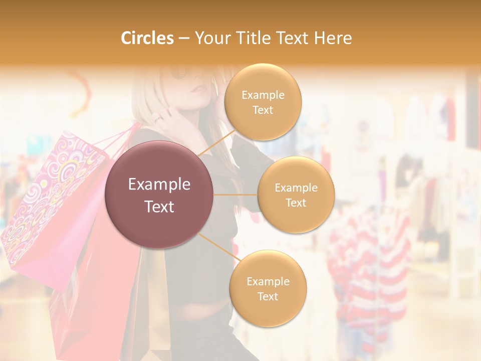 Retail Blond Attractive PowerPoint Template