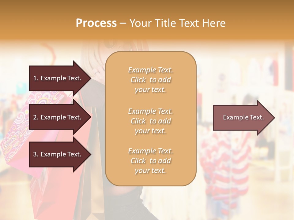 Retail Blond Attractive PowerPoint Template