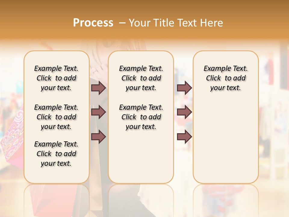 Retail Blond Attractive PowerPoint Template