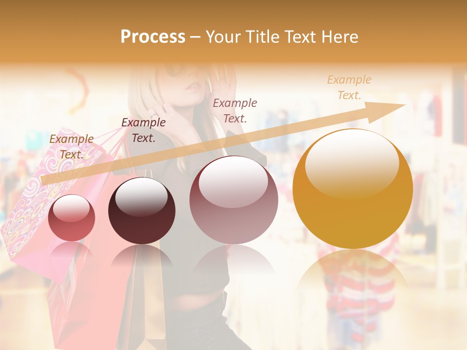 Retail Blond Attractive PowerPoint Template