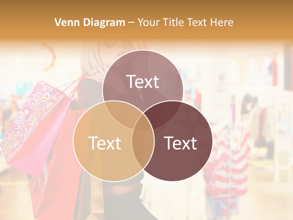 Retail Blond Attractive PowerPoint Template