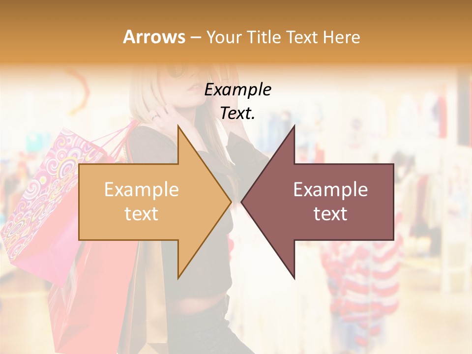 Retail Blond Attractive PowerPoint Template